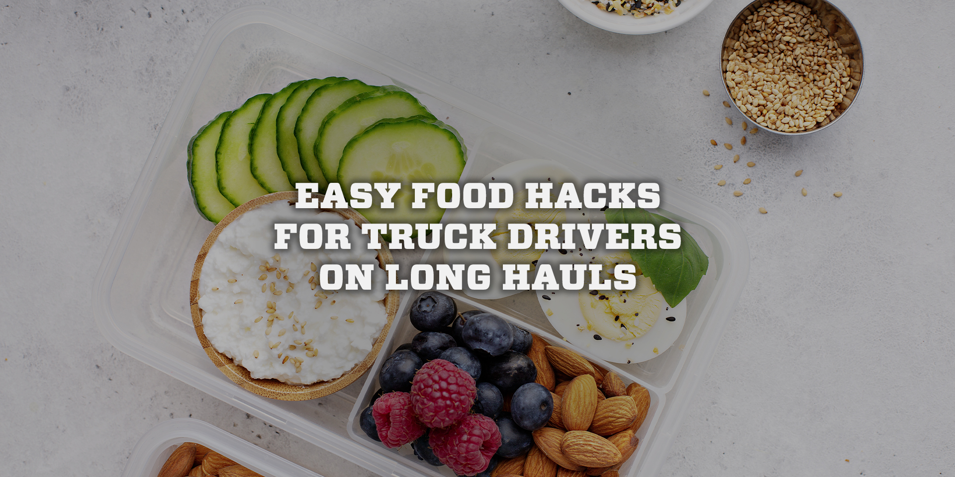 Easy Food Hacks for Truck Drivers on Long Hauls - James J. Williams